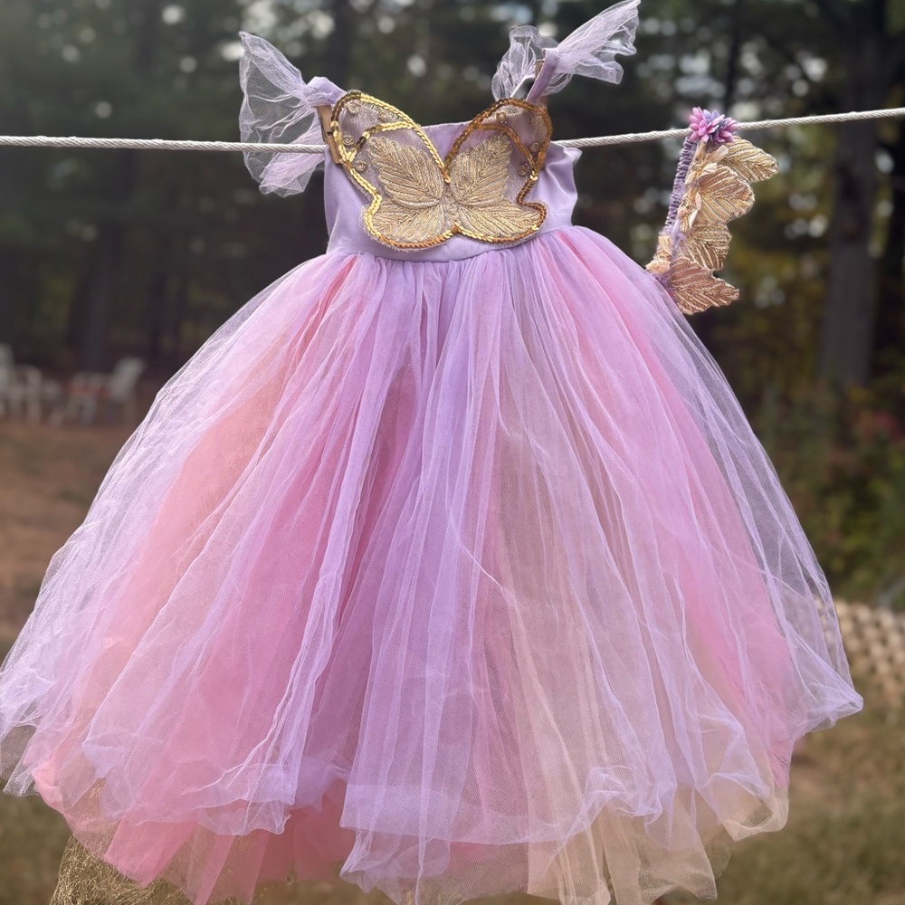 Lavender Butterfly Fairy costume